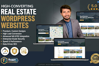 create a high converting real estate wordpress website