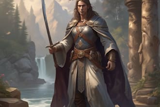 draw dnd character illustration fantasy concept art and dnd