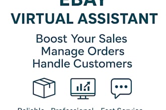 be your ebay virtual assistant for store management