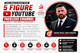 build high earning youtube automation faceless channel for passive income