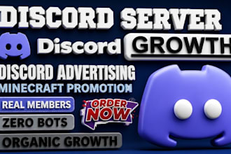 game server promotion, discord advertising, minecraft promotion, discord growth