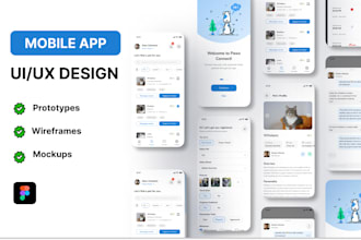 design mobile app, figma uiux design, ui design, ux figma
