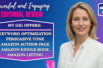 write a powerful amazon editorial review that boosts engagement