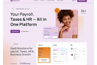 build HR and payroll consulting website, HR consulting site, payroll tax filing