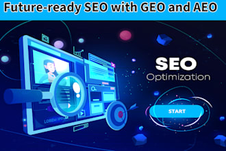 optimize your website with GEO aeo and ai SEO monthly service
