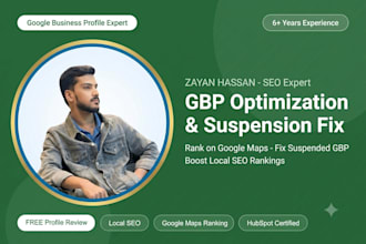 optimize google business profile fix gbp suspension and boost local SEO