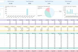 create an expenses rental property tracker