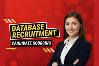 provide candidate database resume using linkedin recruitment