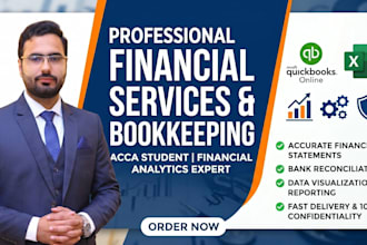 do professional bookkeeping and clean up in quickbooks and excel
