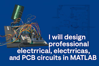 design electrical electronics project pcb circuits in matlab