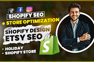 optimize your shopify or etsy store for holiday sales SEO, design and conversion
