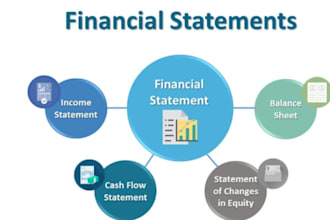 prepare financial statements and reports in excel