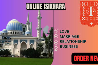 perform online istikhara for marriage, business, relationship guidance