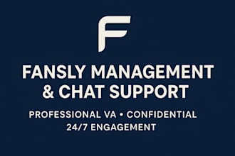 handle onlyfans chatter and fansly dm management as your professional VA