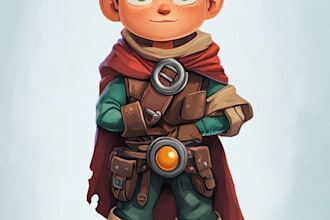 draw 2d game character
