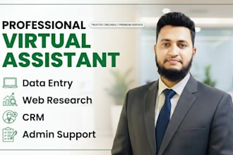 be your reliable VA, data entry, excel, email support