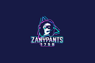 design logo for vtubers and twitch streamers