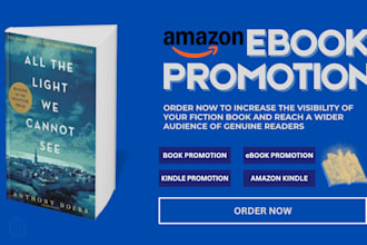 do book marketing, ebook promotion, kindle books promotion