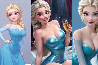 draw your potrait pet in disney style cartoon illustration