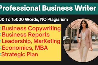 do business management task and research