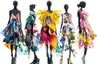 design and illustrate fashion collections for your brand