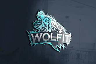 create professional and specially wolf logo design
