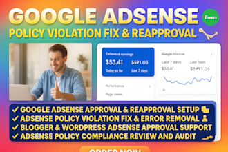adsense policy violation fix google adsense account reapproval adsense appproval