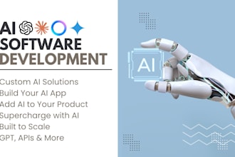 create a custom ai application