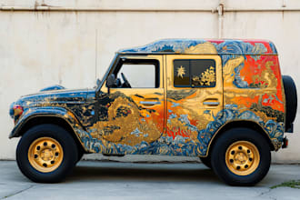professional vehicle wrap design, car wrap