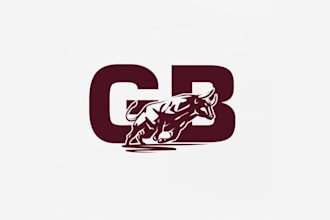 design strong bull financial private equity firm logo