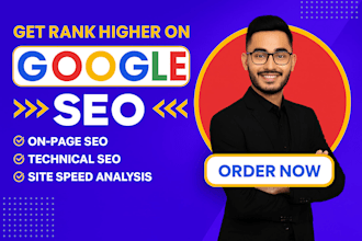 do expert on page SEO and technical optimization for top google ranking