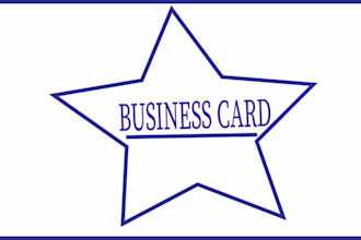 design a professional and print ready business card