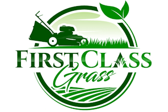 design unique grass cutting logo for your business