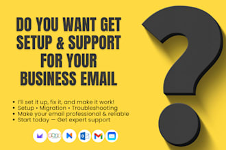set up and manage your professional business email