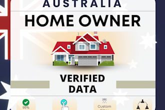 provide detailed australia homeowner number datasets list
