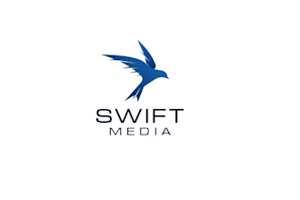 design unique swift media branding logo