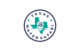 design texas water safari race medal toughest canoe world logo