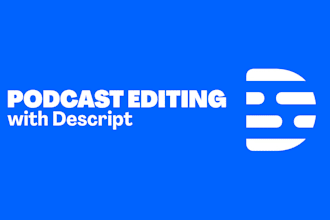 edit remote podcast interviews from riverside, zoom, using descript
