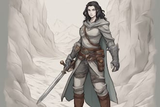 draw detailed dnd characters and more in any art style