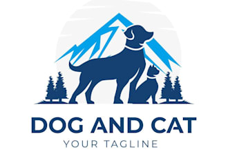 design a bold and professional animal mascot logo