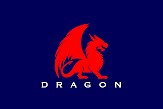 design gangster, gladiator, poseidon, archer, dragon logo