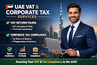 do uae vat filing and corporate tax compliance