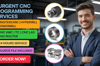 do cnc cam programming using mastercam and hypermill