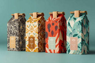 create dieline or die cut line for packaging design