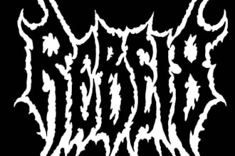 design a custom rock band logo for your band