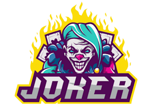 design unique joker logo for your company