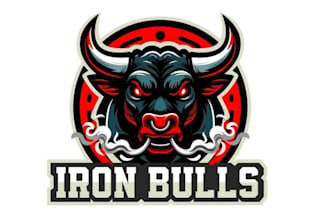 design a meaningful bull logo with new concepts