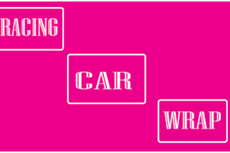 create racing car, livery racing car and sports car wrap