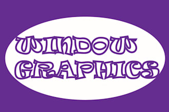 design outstanding window graphics , shopfront for you