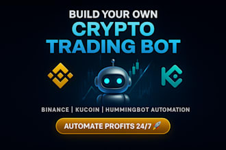 build market making bot binance API bot kucoin crypto trading bot hummingbot